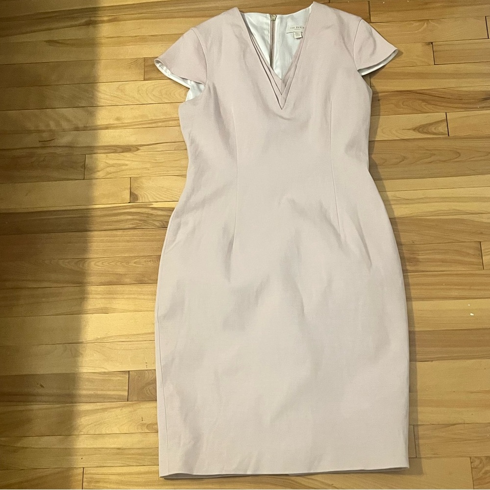 Elegant Pink Women's Dress
